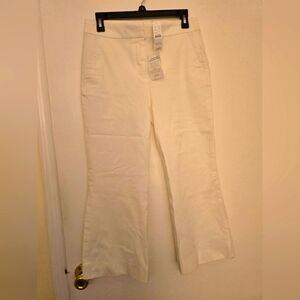 J. Crew Cream Ankle Pants